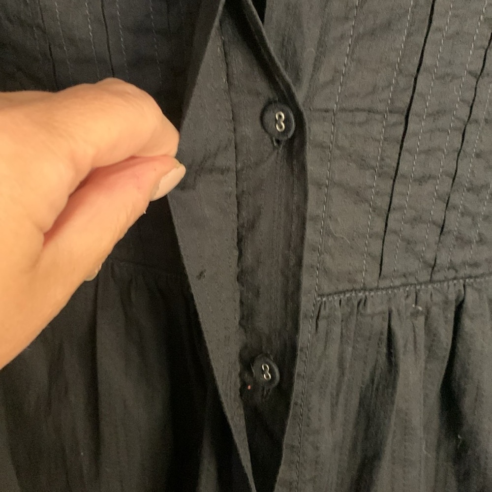 Rebecca Taylor Long Sleeve Shirt Dress Size 8 - Picture 8 of 8